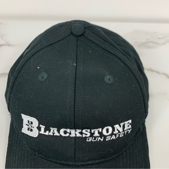 Blackstone Firearm Safety Military Embroidered Black Cap Hat - Picture 2 of 6